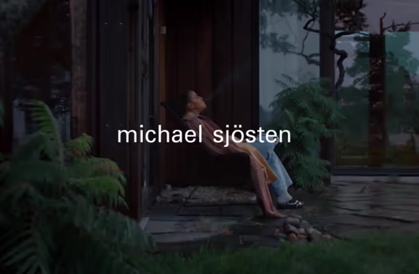 Michael Sjosten website, desktop view